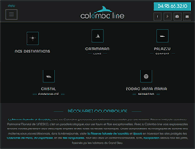 Tablet Screenshot of colombo-line.com